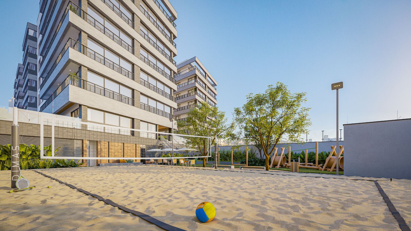 D/VERT 307A - APARTAMENTO 3 SUÍTES - BEIRA MAR DE SÃO JOSÉ — foto 1